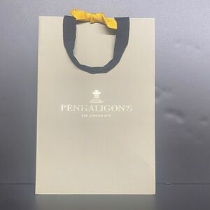 Penhaligon’s Gift Bag and Printed Hankie Scarf Square (RARE)